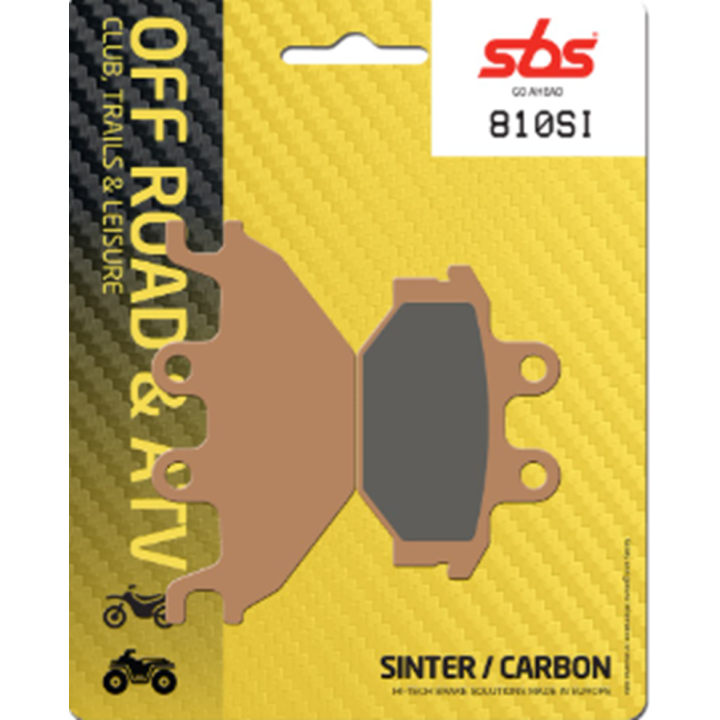 PLAQUETTES DE FREIN SBS KYMCO MXU 450 AVANT ou ARRIERE SI 2013-2014