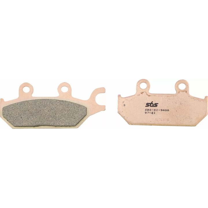 PLAQUETTES DE FREIN AVANT GAUCHE SBS SSV CAN AM 1000 MAVERICK, XRS, XXC ET COMMANDER 800, 1000, XT