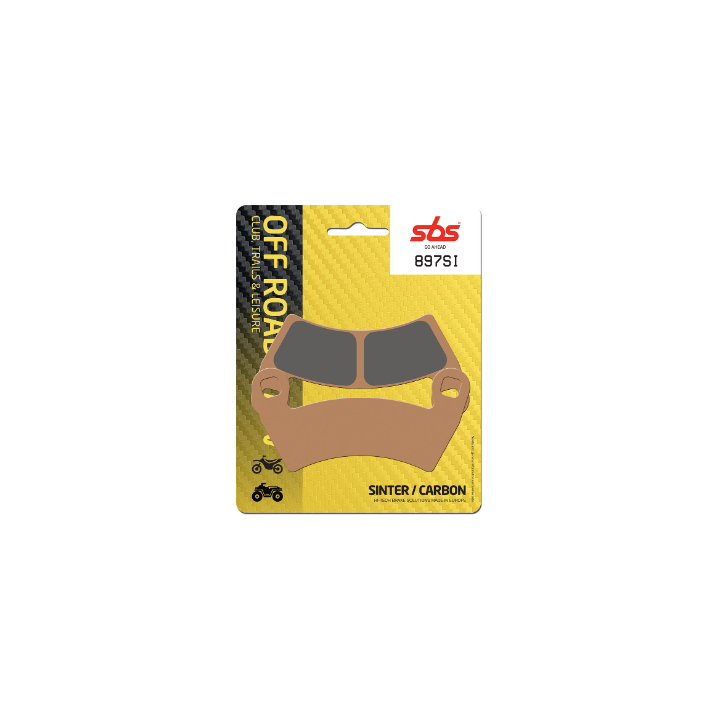 PLAQUETTES DE FREIN AVANT SBS SSV POLARIS RZR 800 900 XP