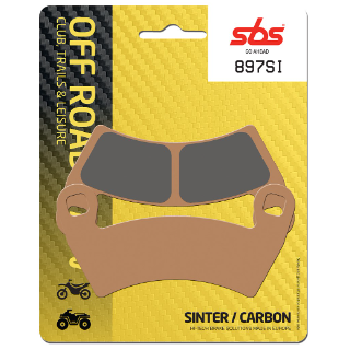 PLAQUETTES DE FREIN AVANT SBS SSV POLARIS GENERAL 1000 2016-2018