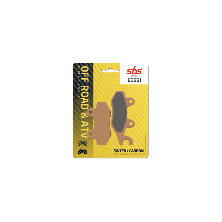 PLAQUETTES DE FREIN SBS YAMAHA RHINO 660 AVANT DROIT