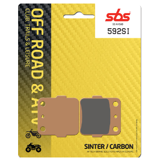 PLAQUETTES DE FREIN SBS YAMAHA GRIZZLY 660 AVANT 2002-2008
