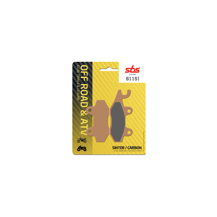 PLAQUETTES DE FREINS SBS YAMAHA 700 RHINO AVANT OU ARRIERE DROIT