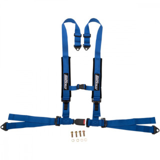 HARNAIS BLEU 4 POINTS MOOSE BLEU CAN AM POLARIS YAMAHA