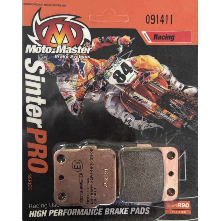PLAQUETTES DE FREIN MOTO MASTER YAMAHA RAPTOR 660 ARRIERE
