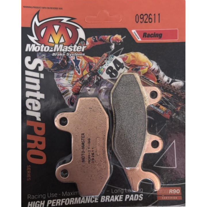 PLAQUETTES DE FREIN MOTO MASTER YAMAHA RHINO 660 AVANT DROIT