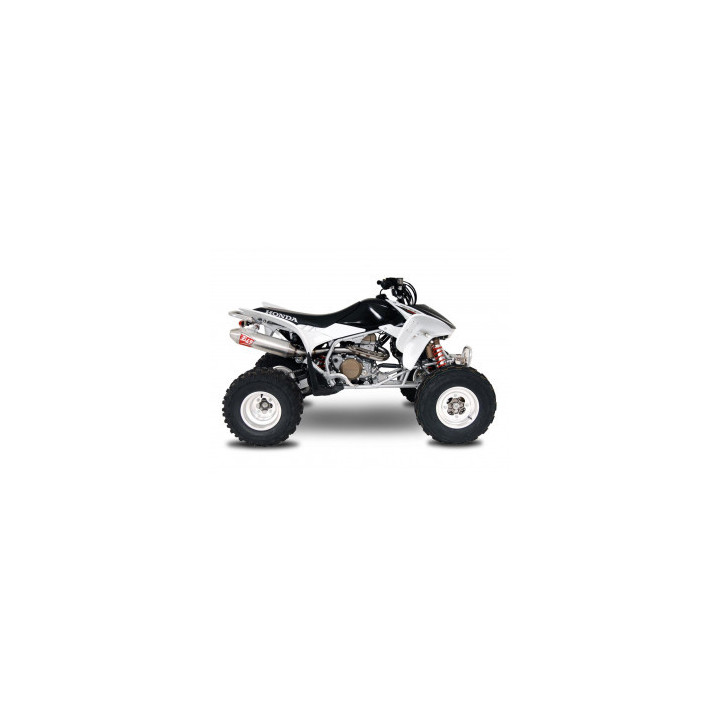 Ligne complète YOSHIMURA RS-2 Signature Series Inox Silencieux aluminium/casquette inox Honda TRX450R/ER