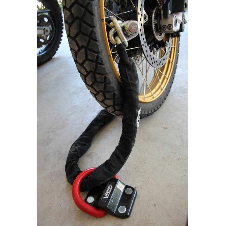 Kit antivol VECTOR - Padlock Ø21mm + Chaîne Ø14mm / 1,8m - SRA / ART / NF-FMCC