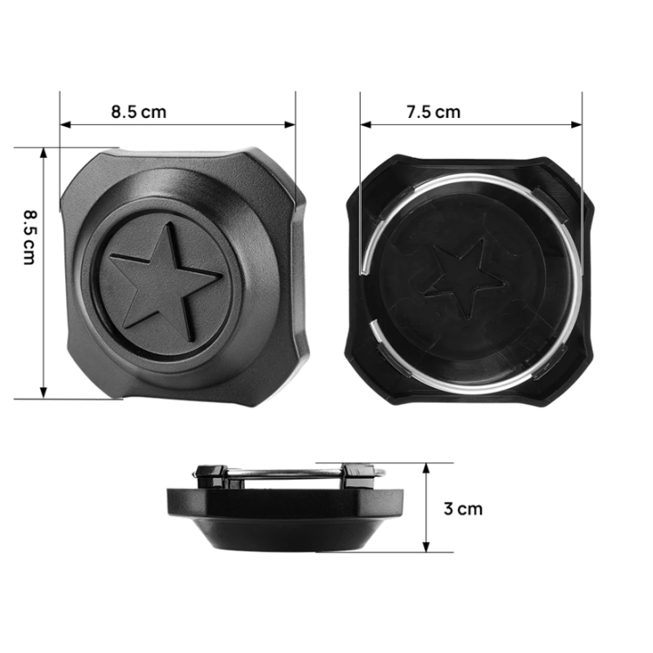 4 Capuchons de moyeux de roues couvercles central SSV Polaris RZR 1000 XP XP4 2024 2025