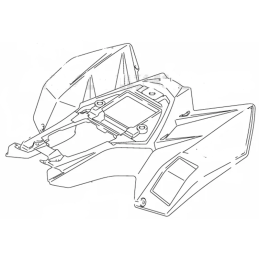 Coque plastique arrière...