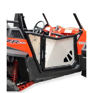PORTES SUICIDES ALU NOIRE SSV POLARIS RZR 800 800S 900 XP