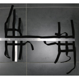 FILETS NERF BARS NOIR 58x77cm