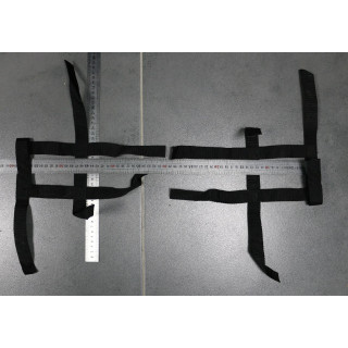 FILETS NERF BARS NOIR 41x59cm