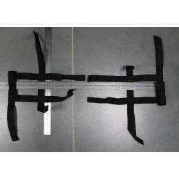 FILETS NERF BARS NOIR 41x59cm