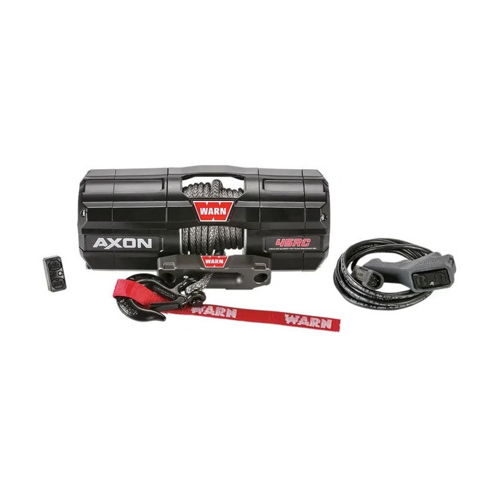 Treuil WARN AXON POWER VRX 45RC Corde synthétique 6mm 2041kg