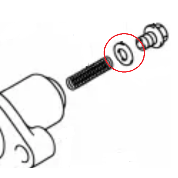 RONDELLE JOINT TENDEUR CHAINE DISTRIBUTION SUZUKI LTZ KAWASAKI KFX 400 D'ORIGINE