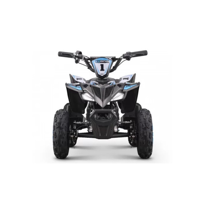 Pocket quad électrique 1000W enfant KEROX E-NOS BLEU