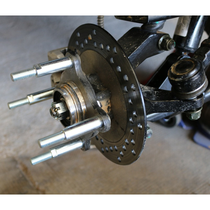 LOT DE 4 ELARGISSEURS AVANT ET ARRIERE + 45mm SSV POLARIS RZR 200