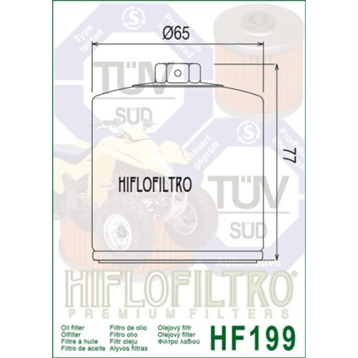 Filtre à huile Sportsman 550 2009-2014 | MX-Quad
