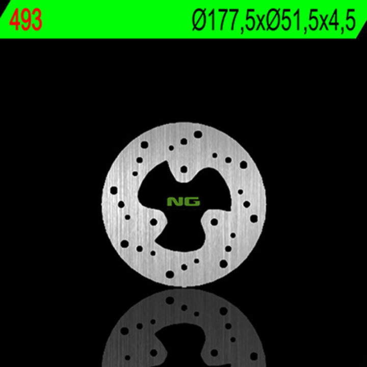 Disque frein arrière NG Scrambler 4x4 500 98-04 | MX-Quad