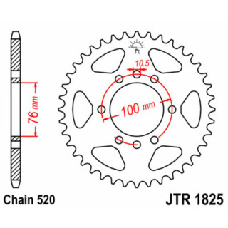 Couronne 42 dents LT 500 R 1987 | MX-Quad