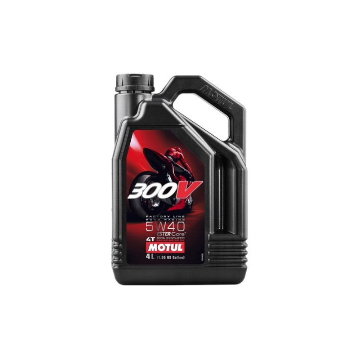 HUILE MOTEUR 4T MOTUL 300V 5W40 - 4L