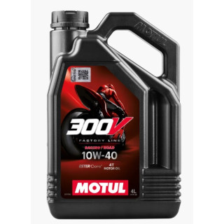 HUILE MOTEUR 4T MOTUL 300V 10W40 - 4 L
