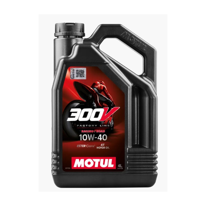 HUILE MOTEUR 4T MOTUL 300V 10W40 - 4 L