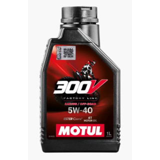 HUILE MOTEUR 4T MOTUL 300V 5W40 - 1L