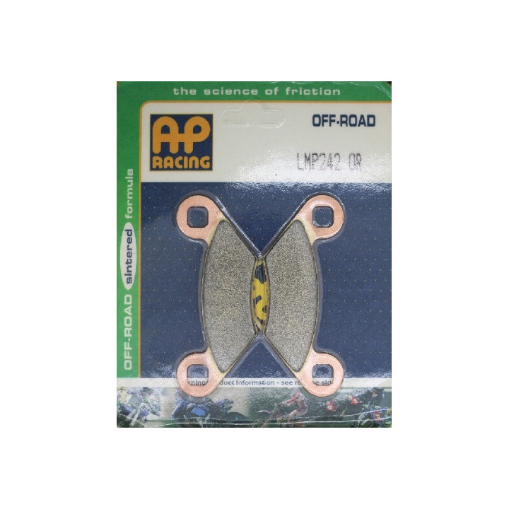PLAQUETTES DE FREIN AVANT SCRAMBLER 500 4X4 AP RACING 08/12 LMP242OR