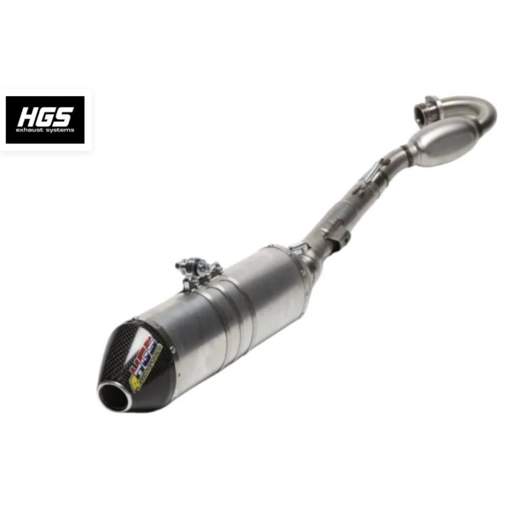 Ligne d'échappement HGS complète Yamaha YFZR 450