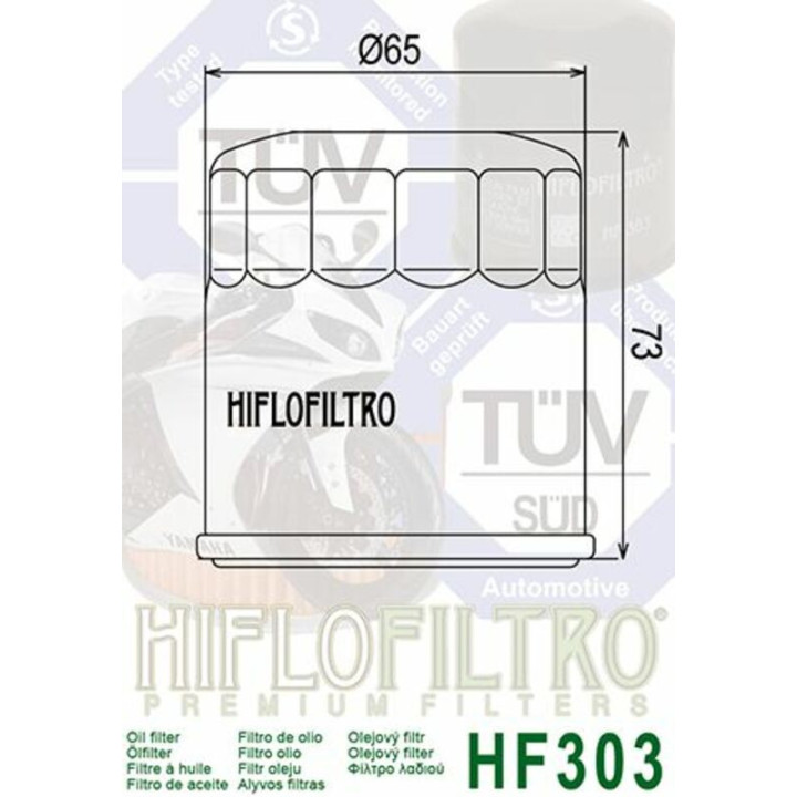 Filtre à huile YFM 660 Grizzly 02-06 | MX-Quad