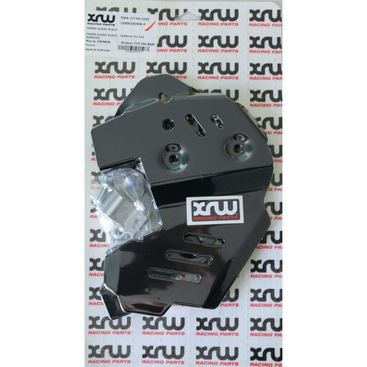 Protections latérales cadre alu noir Yamaha 350 Banshee | MX-Quad