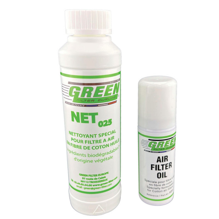 Kit entretien filtre à air GREEN | MX-Quad