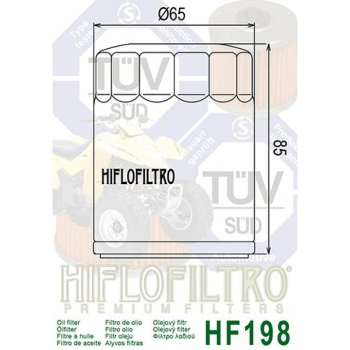 Filtre à huile Sportsman 600 04-06 | MX-Quad