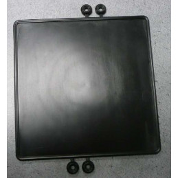 PLAQUE NUMERO PLASTIQUE NOIRE