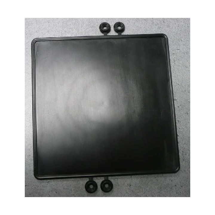 PLAQUE NUMERO PLASTIQUE NOIRE