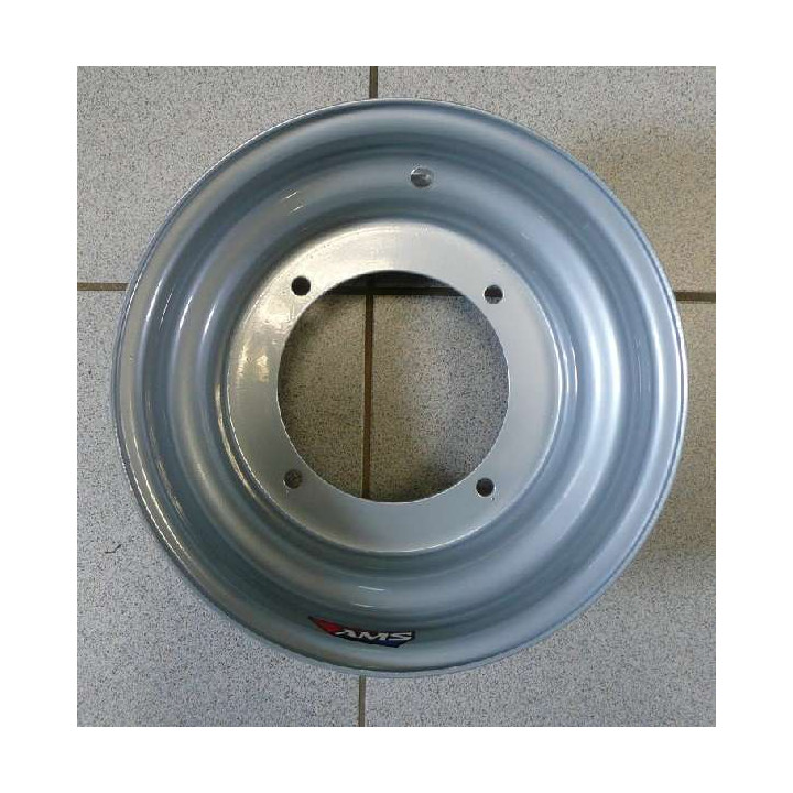 JANTE AVANT ACIER 10X5  4X144 DEPORT 2+3 LTR LTZ KFX KXR TRX