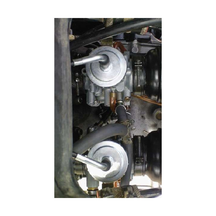 KIT POIGNEE TURBO CABLE DE GAZ 350 BANSHEE ET CHAPEAU DE CARBU