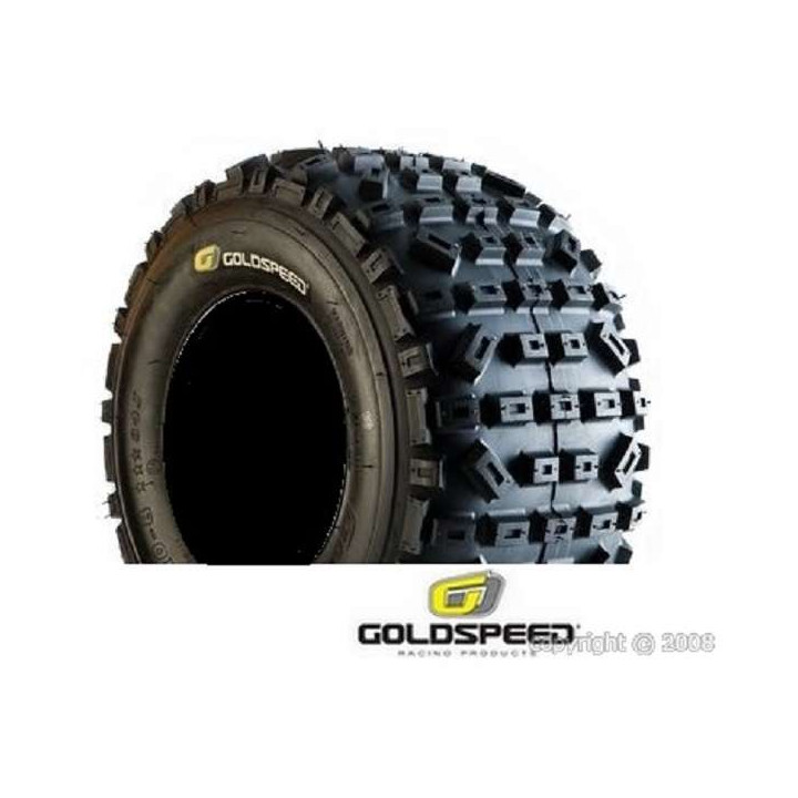 PNEU ARRIERE GOLDSPEED  SX 18X10X8 GOMME JAUNE