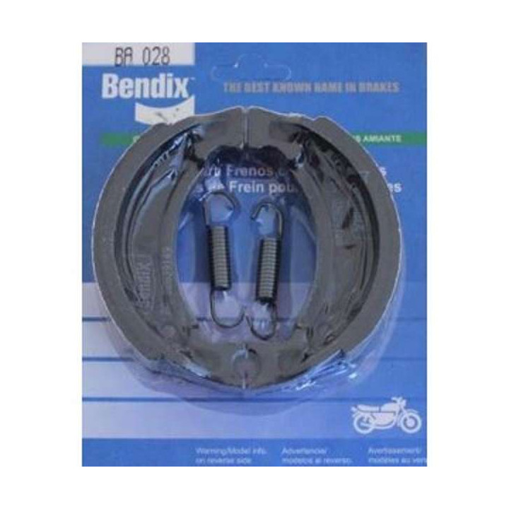 PLAQUETTES MACHOIRES DE FREIN GRIZZLY 125 AVANT BAO28