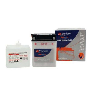 BATTERIE TECNIUM 12V YB14A-A2 400 SCRAMBLER 400 SPORTSMAN