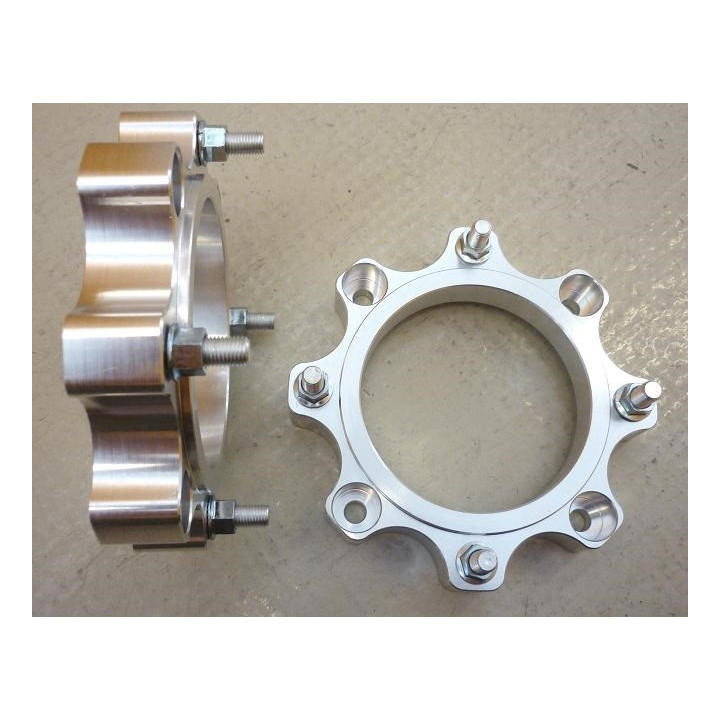 PAIRE D ELARGISSEUR AVANT CAN AM 4X136 ALU ART +30mm