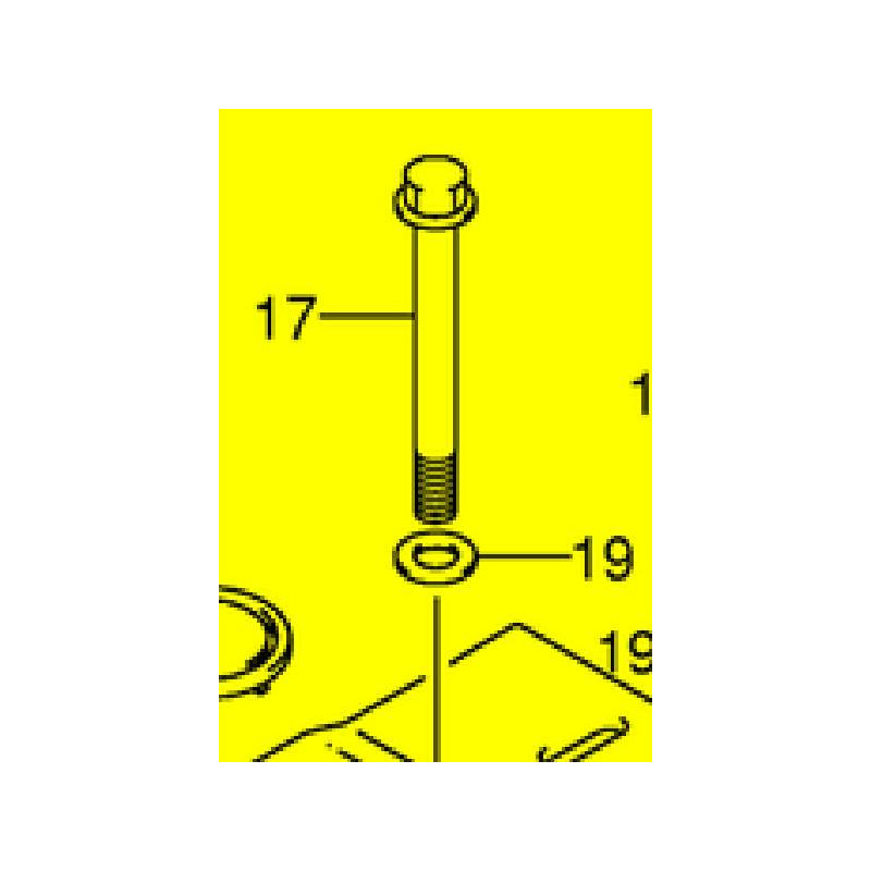 VIS BRAS OSCILLANT avant 400 LTZ D ORIGINE