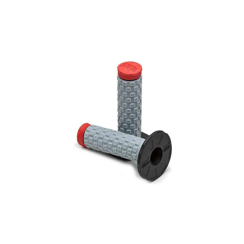 POIGNEES PROTAPER MX PILLOW TOP NOIR GRIS ROUGE