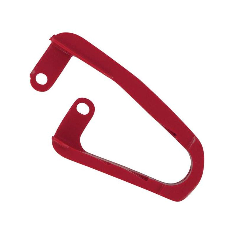 PATIN GUIDE CHAINE BRAS OSCILLANT TRX 450 R ROUGE