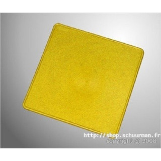 PLAQUE NUMERO PLASTIQUE JAUNE