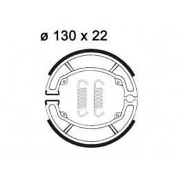 PLAQUETTES DE FREIN ARRIERE LT 80 AP RACING 90/06 LMS880