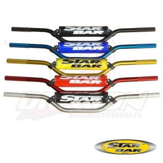 GUIDON QUAD ALU STAR BAR 22mm